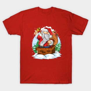 Santa Claus Christmas Eve T-Shirt